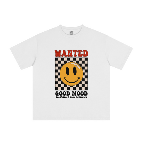 235GSM Men's cool-touch Crew Neck T-shirt  White