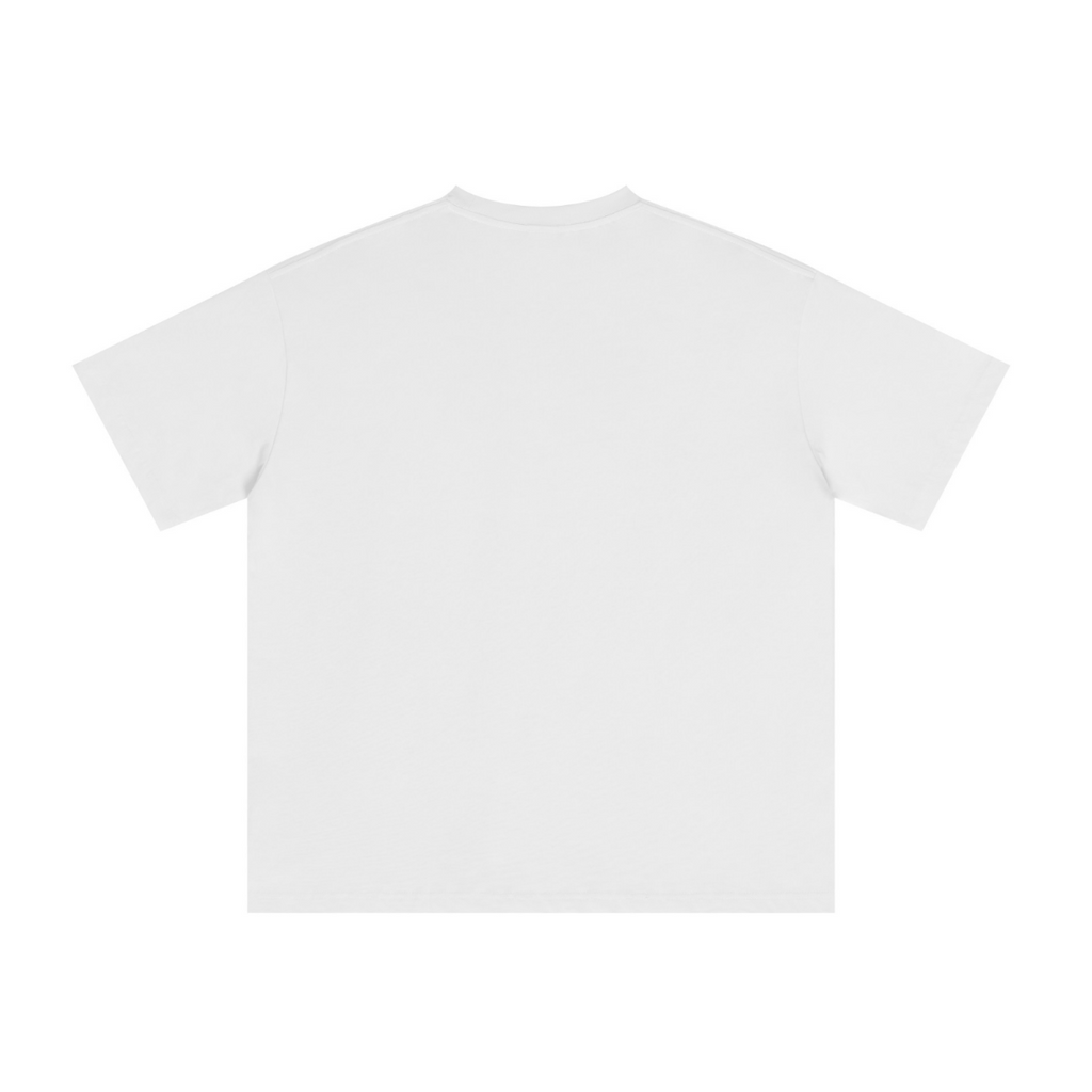 235GSM Men's cool-touch Crew Neck T-shirt  White