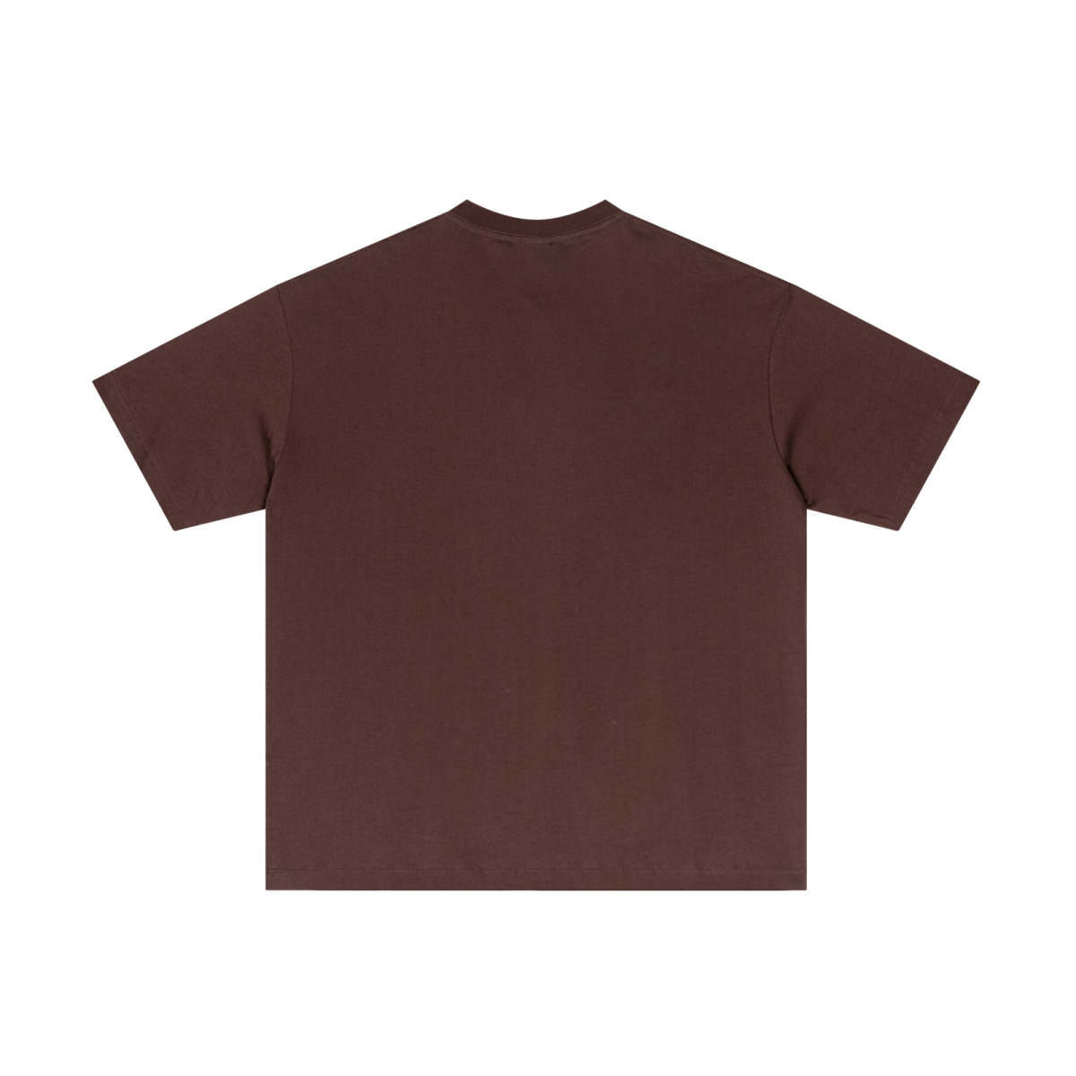 180GSM Men's Lightweight T-shirt Dark brown