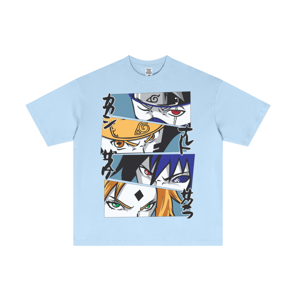 180GSM Men's Lightweight T-shirt Light blue