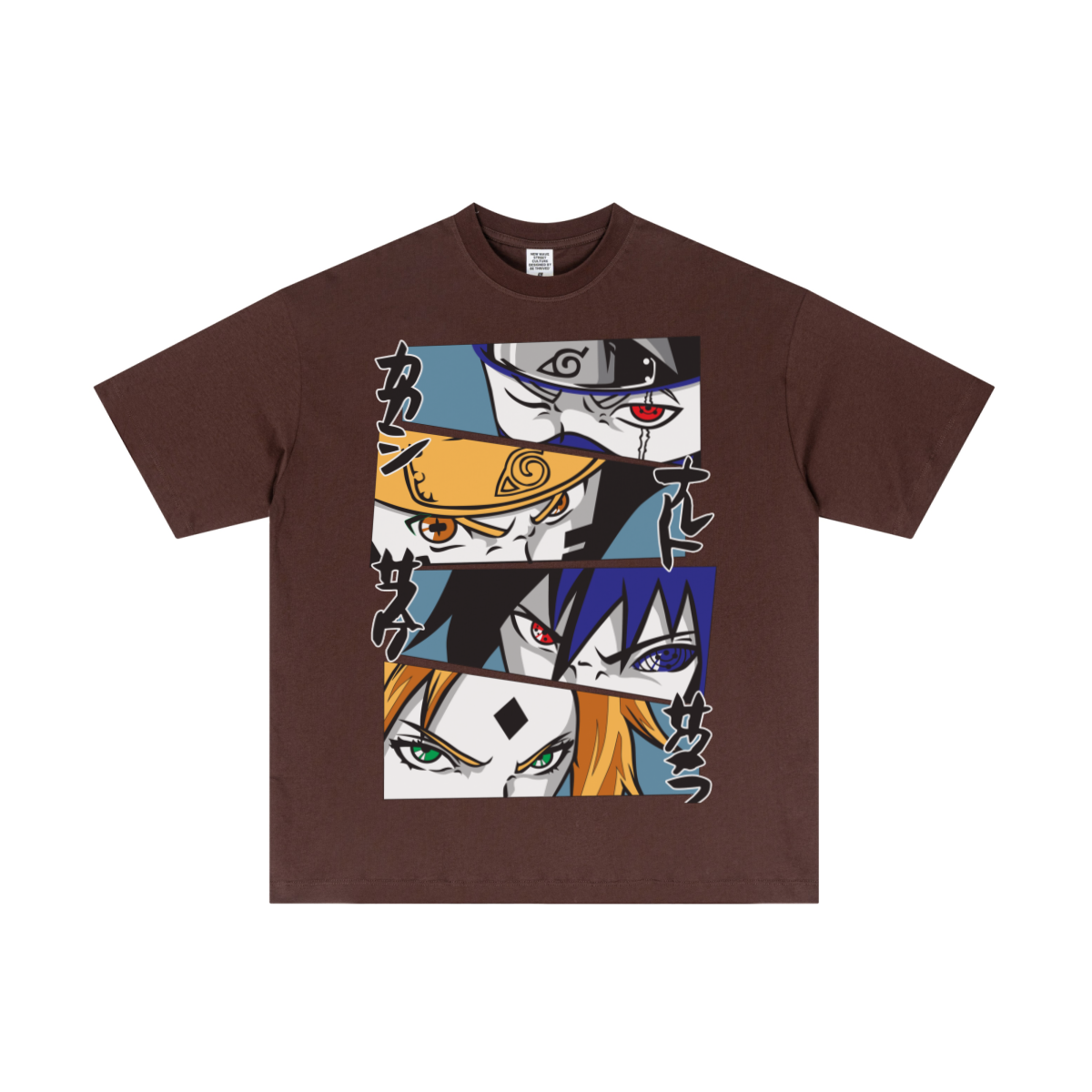 180GSM Men's Lightweight T-shirt Dark brown