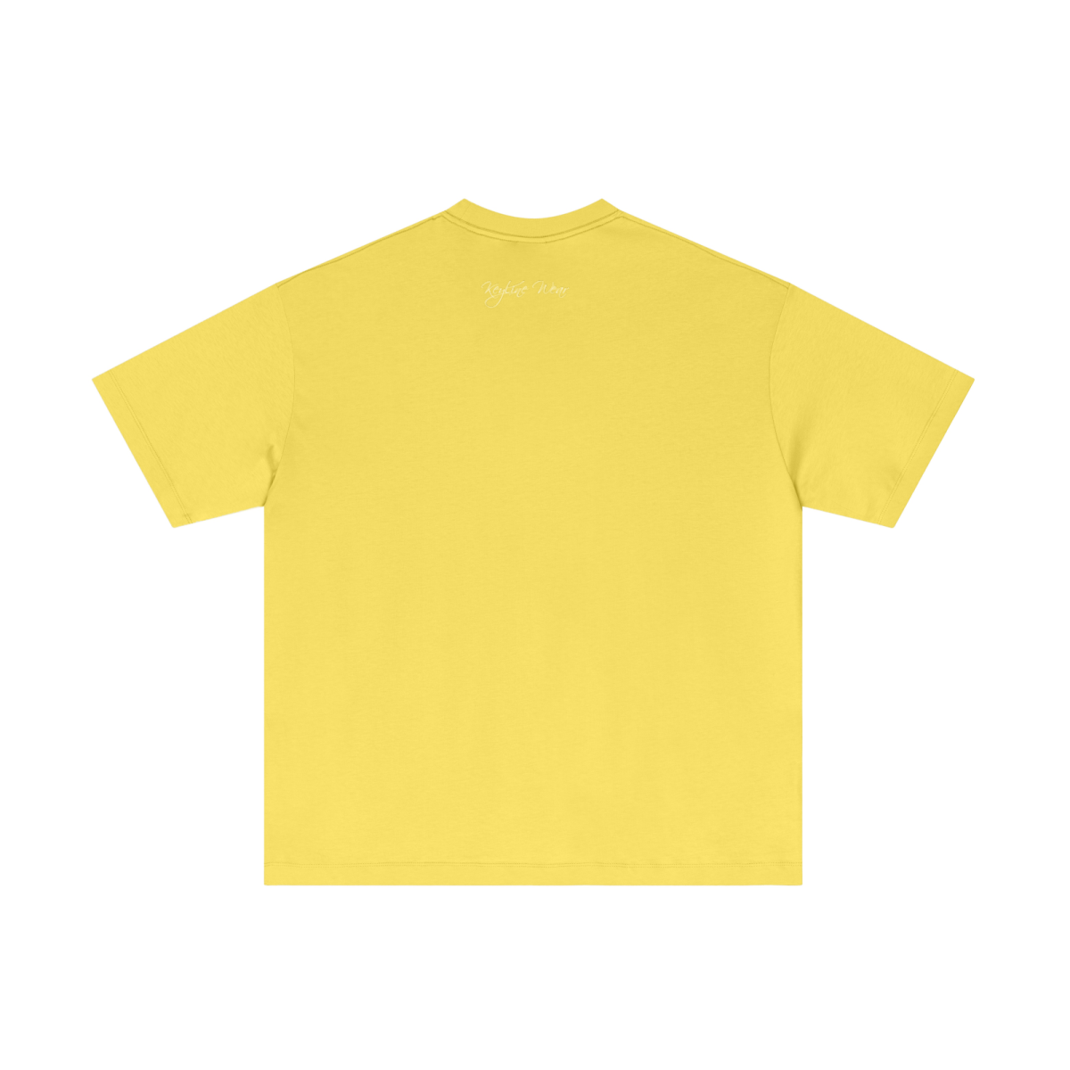 180GSM Men's Lightweight T-shirt Yellow